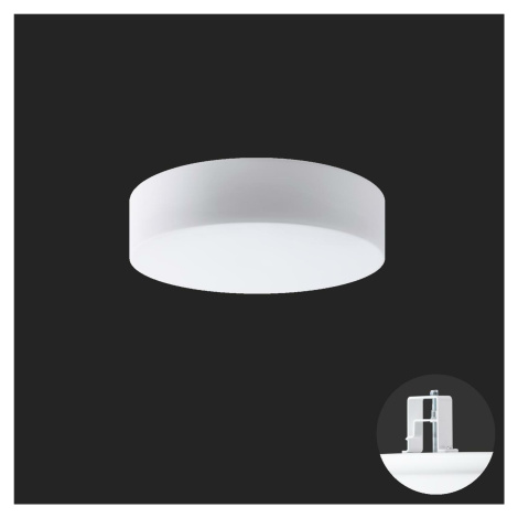 OSMONT ERI67143 ERIS V3 stropní/nástěnné skleněné polovestavné svítidlo bílá IP44 3000 K 33W LED