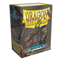 Obaly na karty Dragon Shield Protector - Brown - 100ks