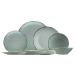 24dílná sada zeleného porcelánového nádobí Kütahya Porselen Classic