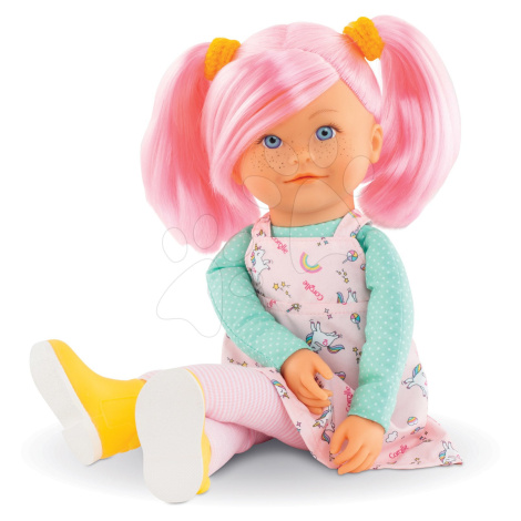 Panenka Praline Rainbow Dolls Corolle s hedvábnými vlasy a vanilkou růžová 38 cm od 3 let