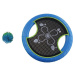 Phlat disc s míčkem modrý