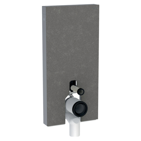 Geberit Monolith - Sanitární modul pro stojící WC, 101 cm, boční přívod vody, vzhled betonu 131.