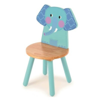 Tidlo Dřevěná židle Animal slon