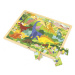 Puzzle na podstavci Viga 44584 48 dílků - poznávání dinosaurů