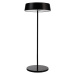 Deko-Light LED stolní lampa Miram s baterií stmívatelná černá