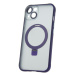 Silikonové TPU pouzdro Mag Ring pro Apple iPhone 14, fialová
