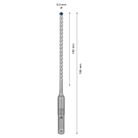 Vrták do betonu SDS plus-7X Bosch EXPERT Dostupné varianty: Vrták do betonu SDS plus-7X Bosch EX