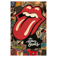 Plakát, Obraz - The Rolling Stones - Collage, (61 x 91.5 cm)