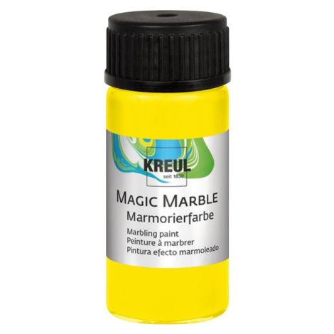 Mramorovací barva Magic Marble 20 ml citrónová KREUL