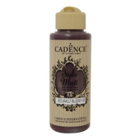 Matná akrylová barva Cadence Style Matt 120ml -mulberry purple fialová moruše Aladine