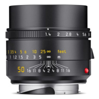 LEICA M 50 mm f/1,4 Asph. Summilux-M černý elox NEW2023