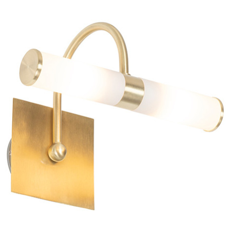 Klasické nástěnné svítidlo zlaté IP44 2-světlo - Bath Arc QAZQA