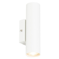 Moderní nástěnné svítidlo bílé 2 -světlo - Jeana