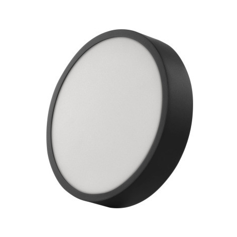 Stropní/nástěnné LED osvětlení Nexxo 22,5 cm, černé kulaté Asko