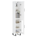 vidaXL Skříň highboard bílá 34,5 x 34 x 180 cm kompozitní dřevo