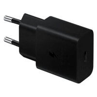 Samsung USB-C 15W Cestovní nabíječka Black (OOB Bulk)