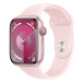 Apple Watch S9 Cellular 45 mm sport band S/M smart hodinky Pink/Light Pink