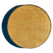 Vopi koberce Kusový koberec Eton Exklusive žlutý kruh - 160x160 (průměr) kruh cm