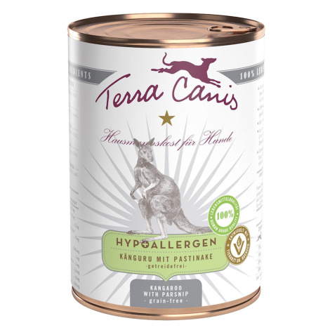 Terra Canis HYPOALLERGEN – klokaní maso s pastiňákem 6 × 400 g