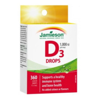 Jamieson Vitamin D3 1000 IU kapky 11,4ml