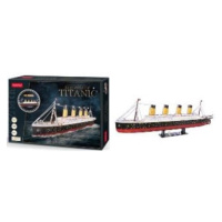 Puzzle 3D Titanic/led - 266 dílků