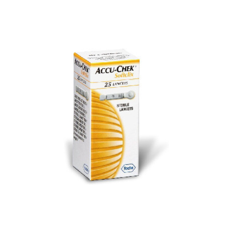 LANCETY ACCU-CHEK SOFTCLIX 25 INZ.REŽIM,LANCETY PRO ODBĚR KAPILÁRNÍ KRVE,25KS