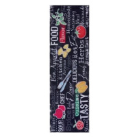 Hanse Home Běhoun Cook & Clean 105730 Black Multicolored 50 × 150