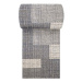 Běhoun koberec Vista šedý 03 v šíři 70 cm