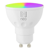 IMMAX NEO Smart žárovka LED GU10 4,8W RGB+CCT barevná a bílá, stmívatelná, Zigbee