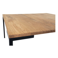 Norddan Designový konferenční stolek Willie 110 cm přírodní dub