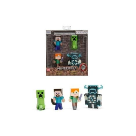 Minecraft figurky 2,5'' sada 4 ks Jada