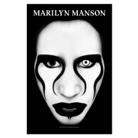 Textilní plakát Marilyn Manson - Defiant Face, 65.5x104 cm