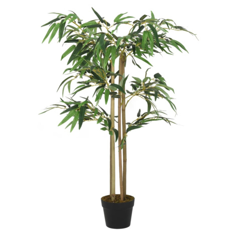 vidaXL Umělý bambus 760 listů 120 cm zelený
