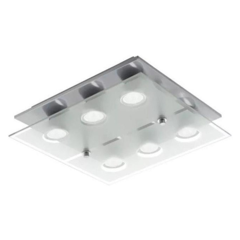 Eglo 75342 -LED Stm. stropní svítidlo CABO-SD 6xGU10/5W/230V 34x34 cm mat. chrom 75342