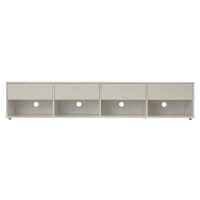 Béžový TV stolek 214x45 cm Mistral – Hammel Furniture