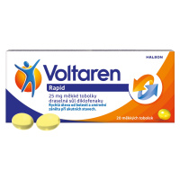 VOLTAREN Rapid 25 mg měkké tobolky proti bolesti 20 ks