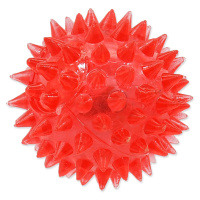 Dog Fantasy Hračka míček LED růžový 5 cm