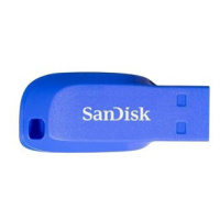 SanDisk Cruzer Blade 64GB elektricky modrá