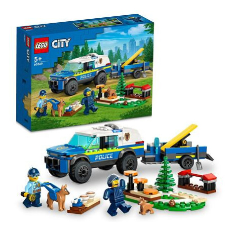 LEGO® City 60369 Mobilní cvičiště policejních psů