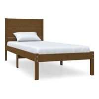 Rám postele medově hnědý masivní borovice 100 × 200 cm, 3104146