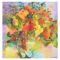 Obrazová reprodukce Autumn Flowers, Spencer, Claire, 40x40 cm