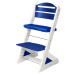 Dětská rostoucí židle JITRO PLUS bílo - modrá
