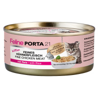 Porta 21 Kitten kuřecí maso s rýží - 6 x 156 g