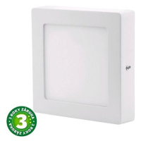 Avide přisazený LED panel 18W teplá čtvercový