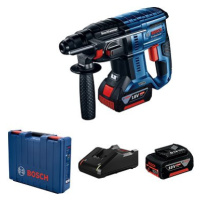 BOSCH Vrtací kladivo GBH 180-LI 18V, kufr, 2x 4Ah 0.611.911.121