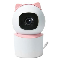 IMMAX Neo Lite Smart Security vnitřní kamera Baby, 355° 50° P/T, WiFi, 4MP, růžová