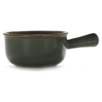 Clay Keramická miska Cotta s rukojetí 18 x 6,5 cm, modrošedá