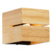 Venkovské nástěnné svítidlo dubové dřevo 9,7 cm - Transfer Groove