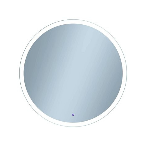 Nemlžící koupelnové zrcadlo kulaté s LED osvětlením 60×60 cm KZ3 Bezdoteku