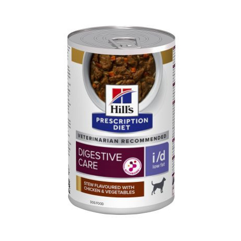 Hill's Prescription Diet i/d Digestive Care Low Fat Stew kuřecí - 12 x 354 g Hills